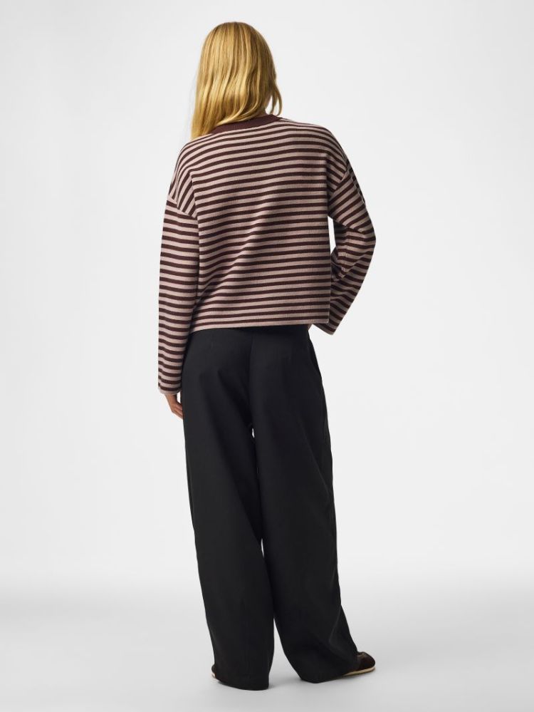 PCJASSY LS O-NECK KNIT NOOS BC 302664003 Hot F
