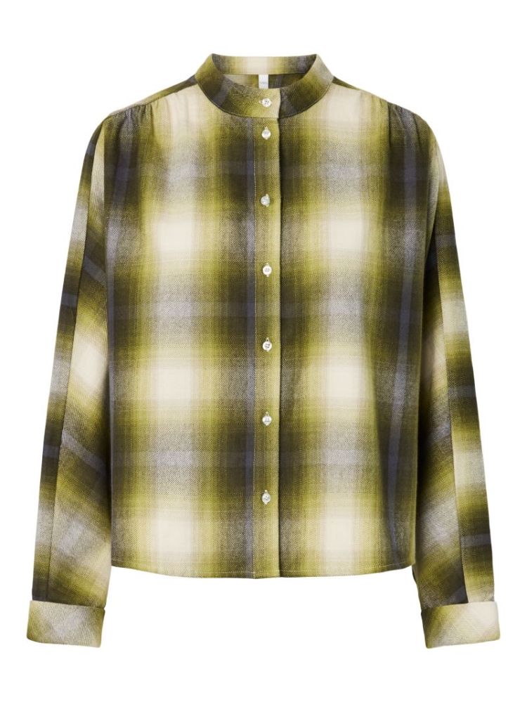 YASKARLINE LS SHIRT - D2D 252179001 Stone