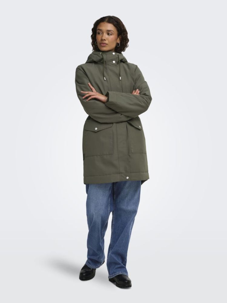 JDYVALENCIA PARKA COAT OTW SIJ 306763001 Chime