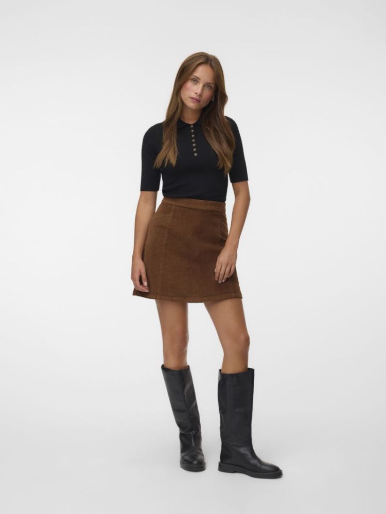 VMKATA HR CORDUROY SHORT SKIRT 255337 Emperado