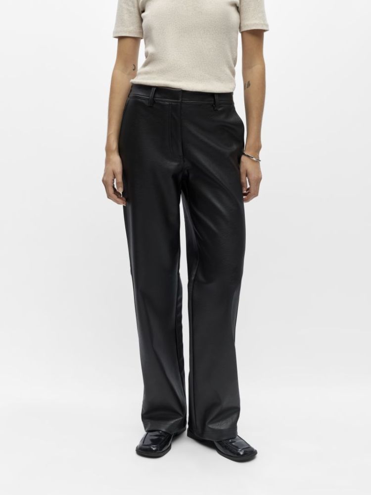 OBJLIVA MW WIDE PANTS NOOS 177981 Black