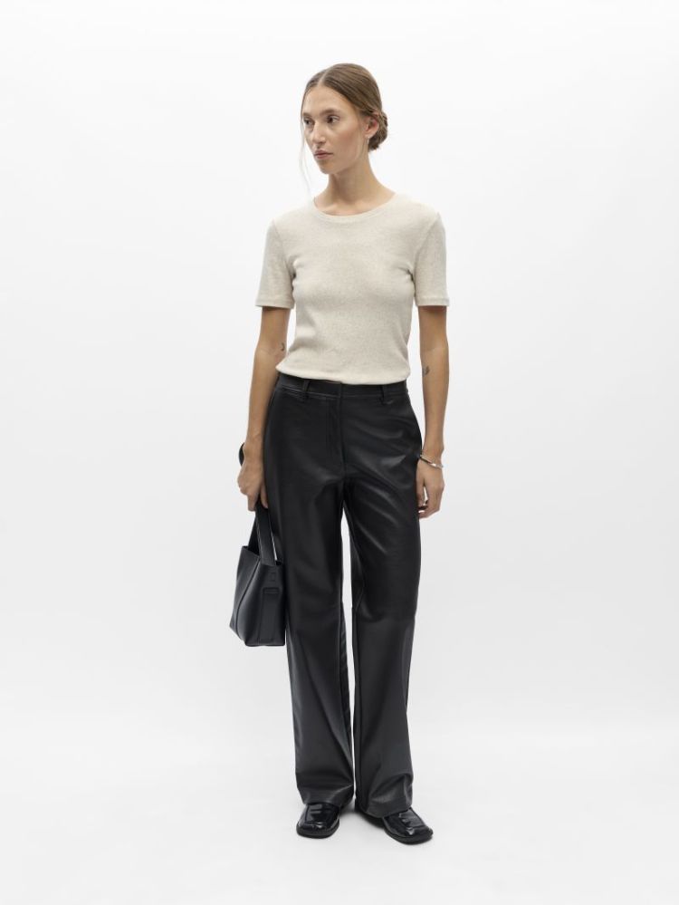 OBJLIVA MW WIDE PANTS NOOS 177981 Black