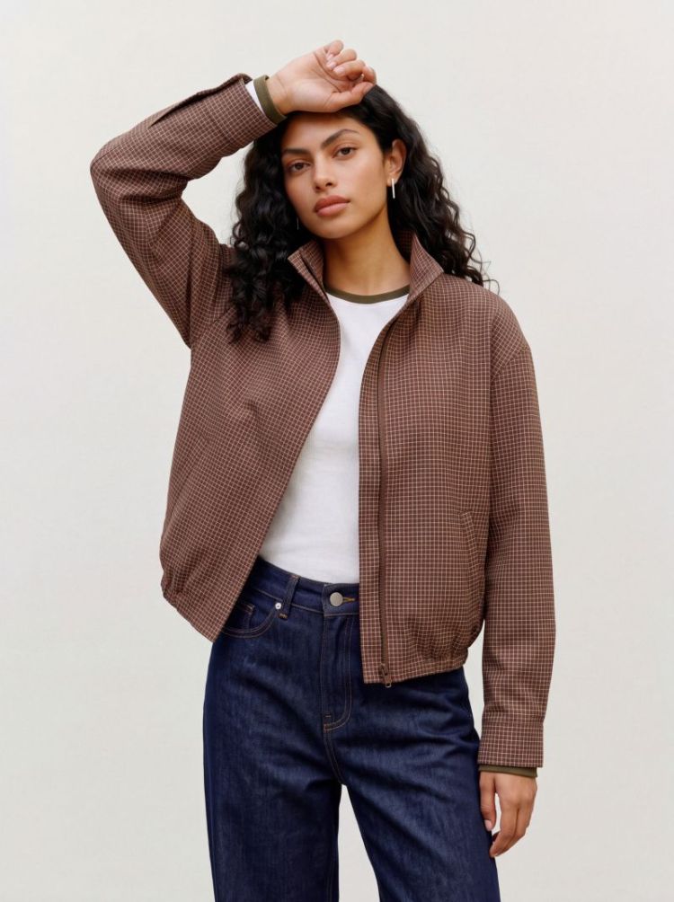 VMLAURALEA SHORT JACKET EXCL 288475004 Cocoa