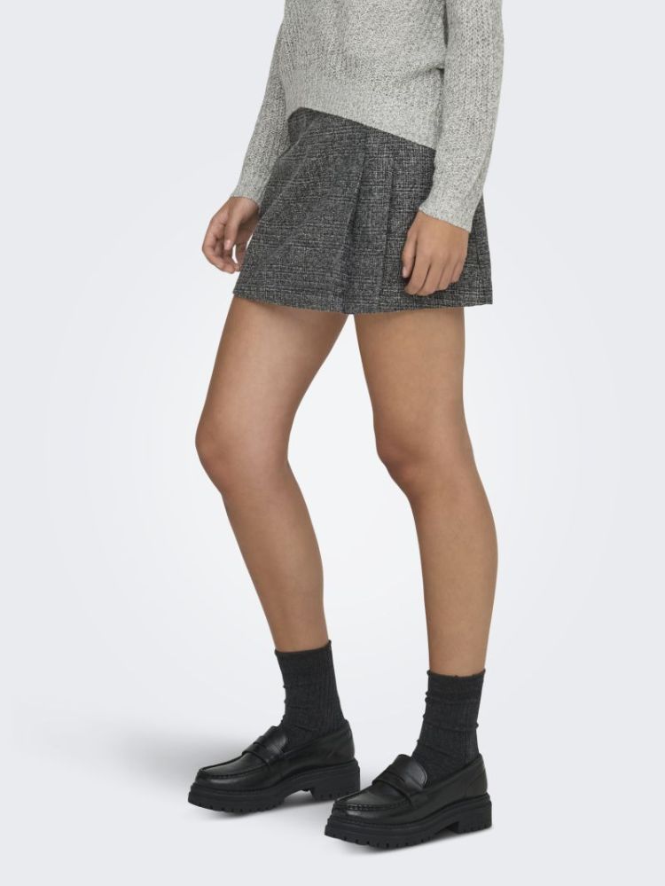 JDYTAYLOR MW PLEAT MINI SKIRT  177911001 Black